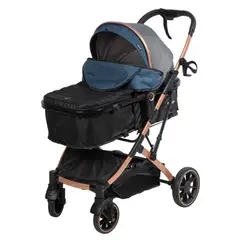 EBABY - Coche Para Bebe Moisés Tipo Maleta Capota Expandible
