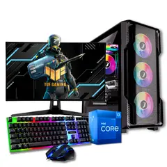 INTEL - Pc Torre Gamer Cpu Core I7 14700 /Board B760M/ Ram 16gb/ Ssd 512Gb/ Led 27