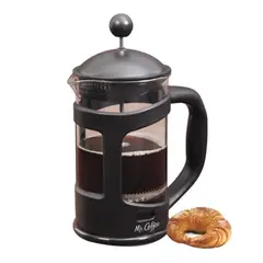 MR COFFEE - Cafetera Prensa Francesa Mr. Coffee Brivio Manual 828 Ml