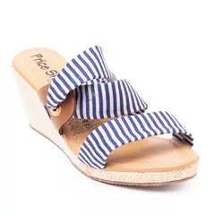 PRICE SHOES - Plataformas para Mujer 692A140AZUL