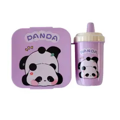 GENERICO - Lonchera Infantil Porta Comida con Cuchara + Termo Niños