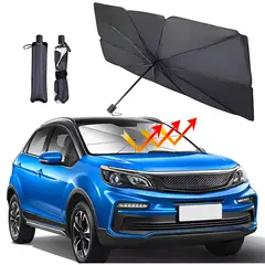 ONE PIXEL - Parasol Plegable Tipo Sombrilla Parabrisas De Carro Rayos UV