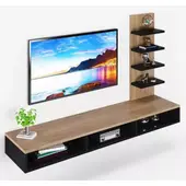 GENERICO - Repisa flotante mueble para TV RWJ