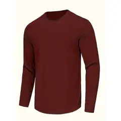 ABC - Buzo Manga Larga Para Hombre frescos resistentes algodon