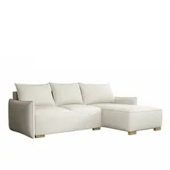 GENERICO - Muebles o Sofá esquinero en L Jardín Sala con Sofá Blanco