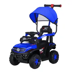 BEBESUNITA - Carro Paseador tipo mercedes AZUL