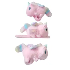 GENERICO - Manilla Unicornio Peluche Alas Móviles Regalo Tendencia