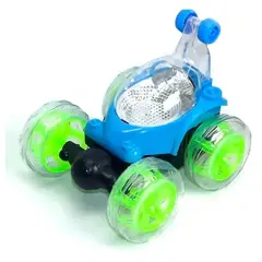 ZHOPI CO - Carro Loco A Control Remoto 360 Grados Luces Sonido