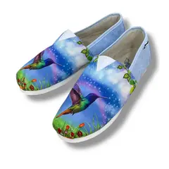 XIAN SHOES - Alpargata clasica mujer colibri celeste