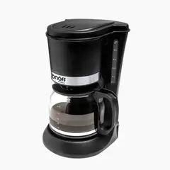SONOFF - Cafetera Negra 1,2l Psplus 12 Tazas Color Negro Negro