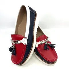 GENERICO - Calzado Sanic Mocasin Tubular para Mujer Fabricado 100% en Cuero 20202