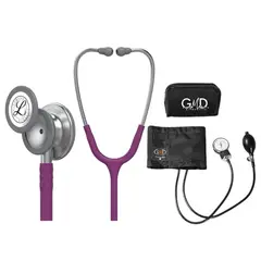 LITTMANN - Fonendoscopio Classic 3 Plum 5831 + Tensiometro Gmd + Regalo