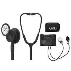 LITTMANN - Fonendoscopio Classic 3 Black Edition 5803 + Tensiometro Gmd + Regalo