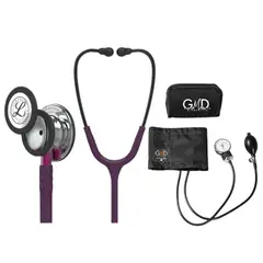LITTMANN - Fonendoscopio Classic 3 Plum Mirror 5960 + Tensiometro Gmd + Regalo