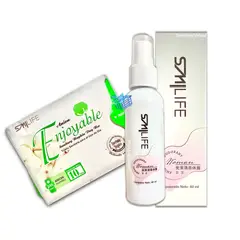 GENERICO - Desodorante Mujer Natural Hgw Smilife + Toalla Dia