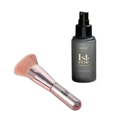 ATENEA - Fijador Maquillaje Que No Se Mueve Brocha Mini Iconik