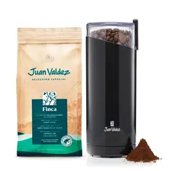 JUAN VALDEZ - Kit Molino Eléctrico + Café Finca Grano 454gr