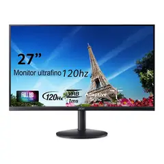 ACER - Monitor 27 Pulgadas Sb273 G0bi Ips Fhd Oficina Y Juegos