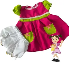 BRYKE - Cosplay la popis niña del Chavo del Ocho Disfraz