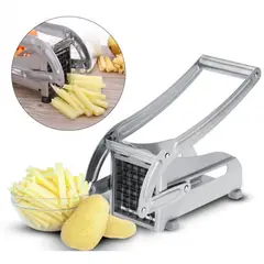 GENERICO - Cortador Manual De Papas Acero Inoxidable Patatas