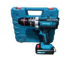 GENERICO - Taladro 24v mandril metálico con 2 baterías