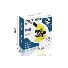 GENERICO - Juego didactico Microscopio Ampliación 40X-1600X