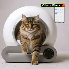 LIBELULA - Arenero Gatos Autolimpiable automática
