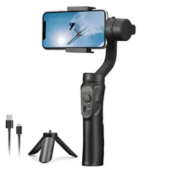 GENERICO - Estabilizador De Celular Handheld Gimbal H4 3 Ejes Con App