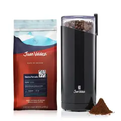JUAN VALDEZ - Kit Molino + Café Sierra Nevada Grano 454gr