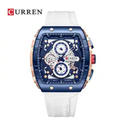CURREN - Reloj Modelo 8442 Deportivo - Blanco
