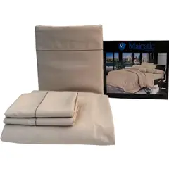 MAJESTIC IMPERIAL - Juego De Sabanas Majestic Cama Semidoble 200 Hilos, Súper Suave