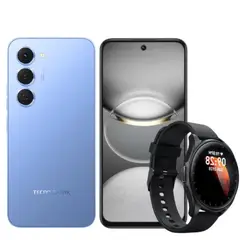 TECNO MOBILE - COMBO TECNO SPARK 40 PRO 256GB ROM 8+8 GB RAM+ SMARTWATCH