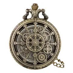 USA - Reloj De Bolsillo Tipo Antiguo Ejes Cadena De Pila