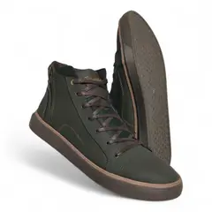 CALZADO CON ALTURA MONSERRATE - Tenis en CUERO para hombre marca Monserrate Ref Huracan color Verde