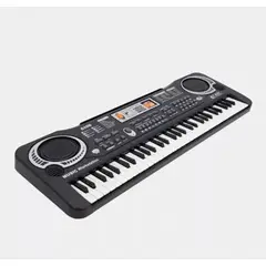 GENERICO - 61 Teclas Teclado Electrónico Piano Digital Musical negro