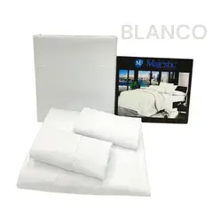 MAJESTIC IMPERIAL - Juego De Sabanas Majestic Cama Doble 200 Hilos, Súper Suave