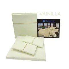 MAJESTIC IMPERIAL - Juego De Sabanas Majestic Cama Doble 200 Hilos, Súper Suave