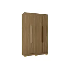 ZER - Armario Closet 4 Puertas Barcelona 120x202x47 CM Castaño
