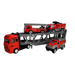 GENERICO - Camion Niñera Grua Camioneta Bus Bomberos Juguete Niños