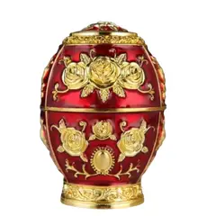 USA - Porta Palillos De Huevo Pascua Rosas Rojo Acrilico