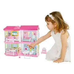 GENERICO - Casa Muñeca Accesorios Muebles Juguete Interactivo Niñas