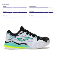 JOMA - Zapato de Hombre Padel Spin