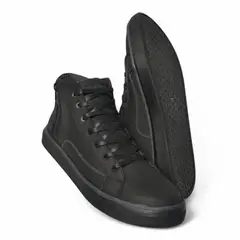 CALZADO CON ALTURA MONSERRATE - Tenis en CUERO para hombre marca Monserrate Ref Huracan color Negro