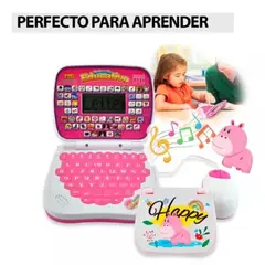 GENERICO - Mini computador didáctico rosado máquina de estudio