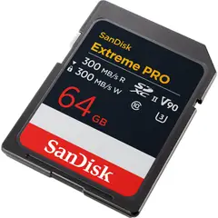 SANDISK - Memoria 64GB Extreme PRO UHS-II SDXC 300MBs