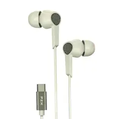 GENERICO - Audífonos Alámbricos PZX Modelo 1531 Color Blanco