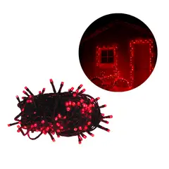 ADQUIERELO YA - Extensión Luz LED Lineal Roja 200 Luces 14 Metros Cable Verde