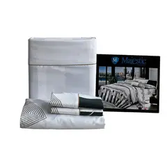 MAJESTIC IMPERIAL - Juego De Sabanas Majestic Cama Semidoble 200 Hilos, Súper Suave