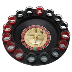 GENERICO - Ruleta Shots Juego de Tragos de Mesa 16 Copas