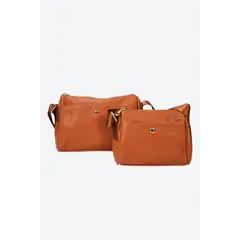 YOI - Set x2 bolsos con asas y compartimientos